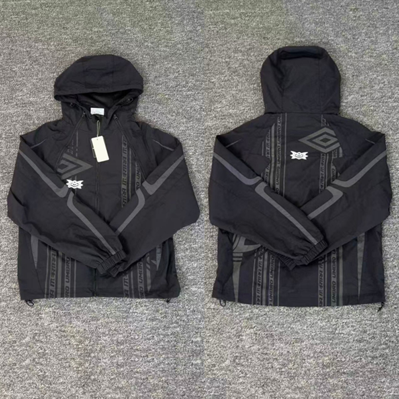 Vintage Windbreaker Nylon - Kurtka Vintage Black Mertra Wiatrówka z