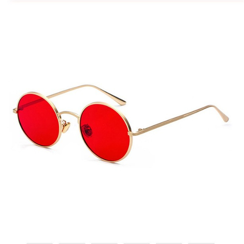 Vintage Fashion Enthusiasts - Nowe modne klasyczne okrągłe okulary przeciwsłoneczne