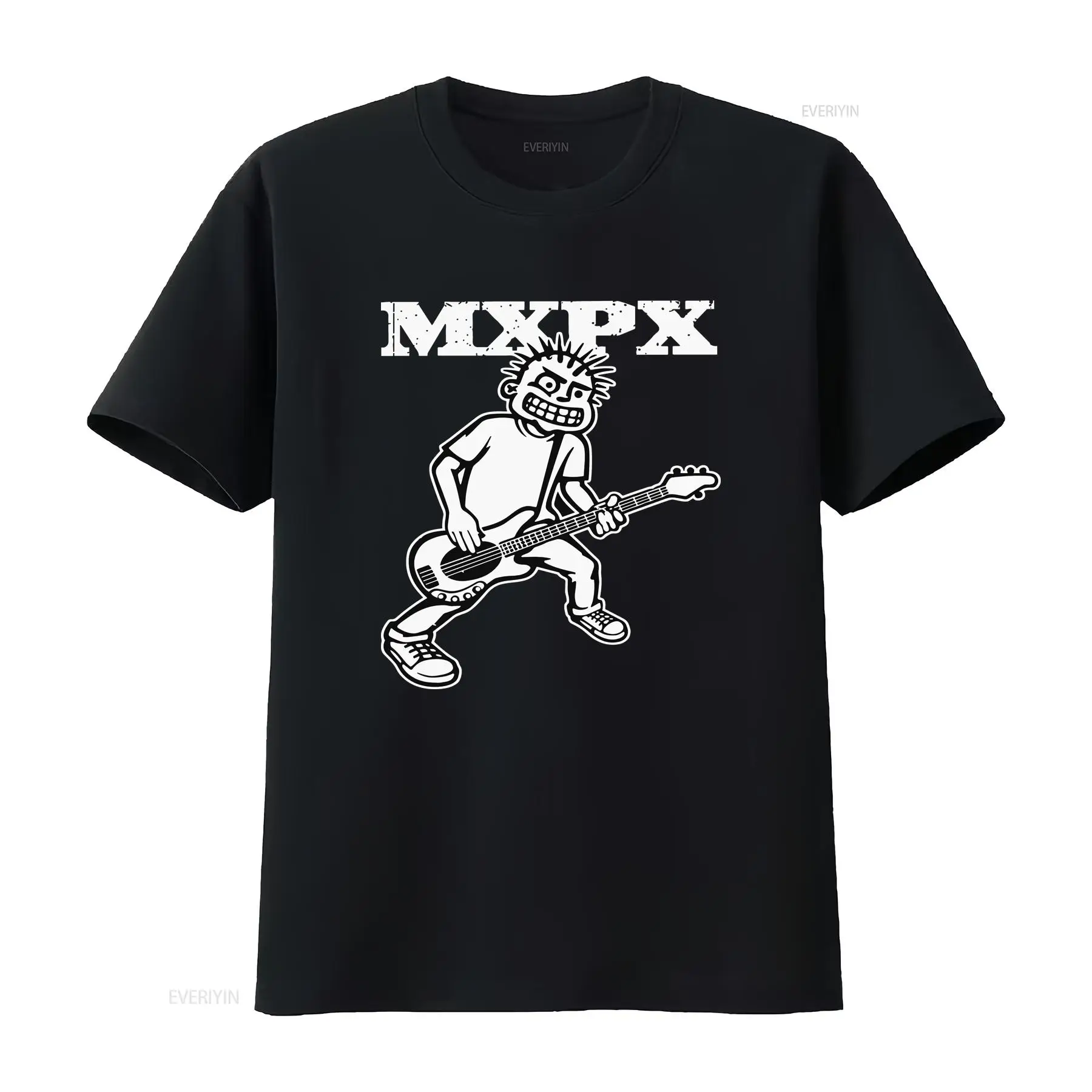 Vintage Fashion Jersey - Koszulka z logo zespołu MXPX, zabawna,