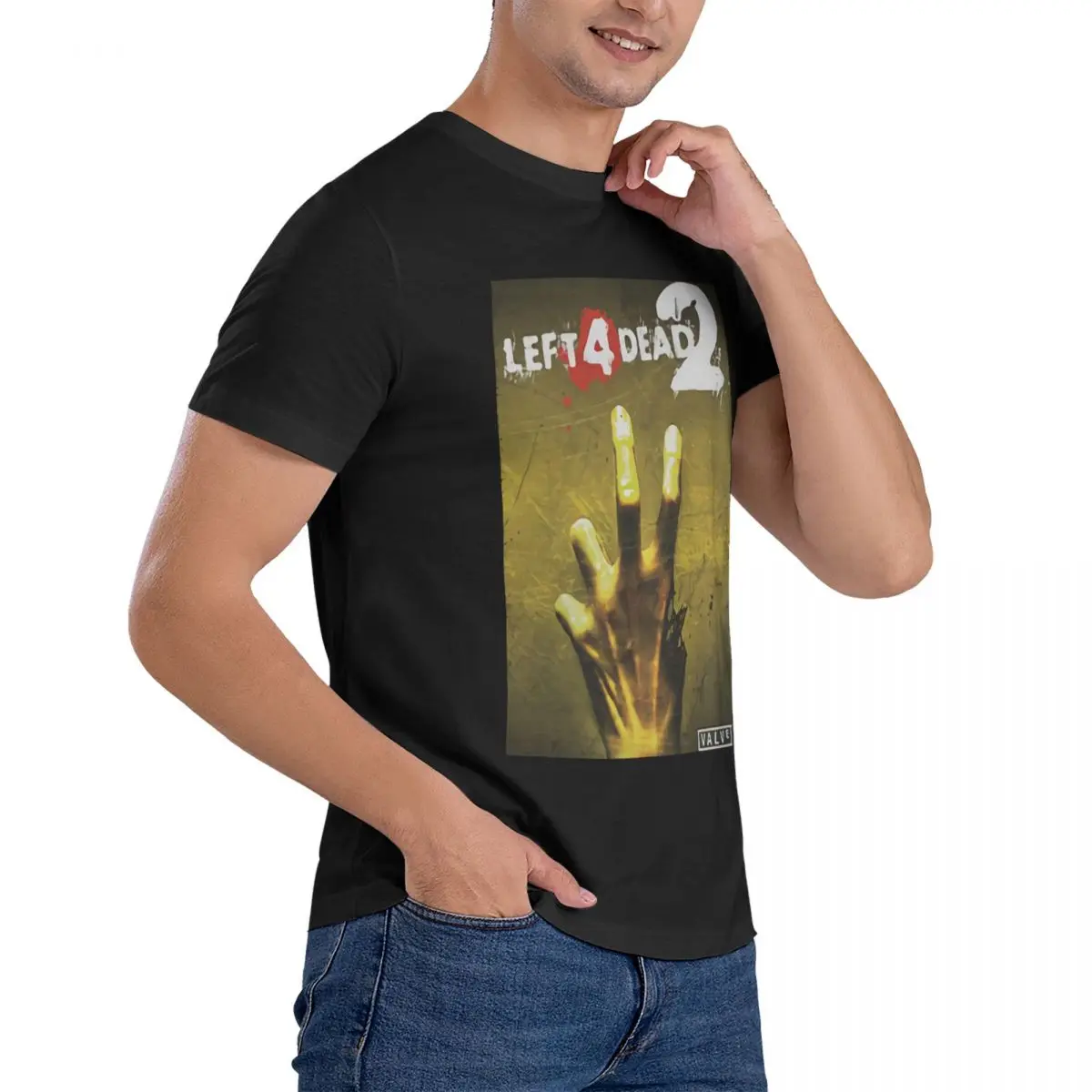 edź Left 4 Dead 2 T-Shirt. Муж – Vintage Fashion Jersey recenzja i cena