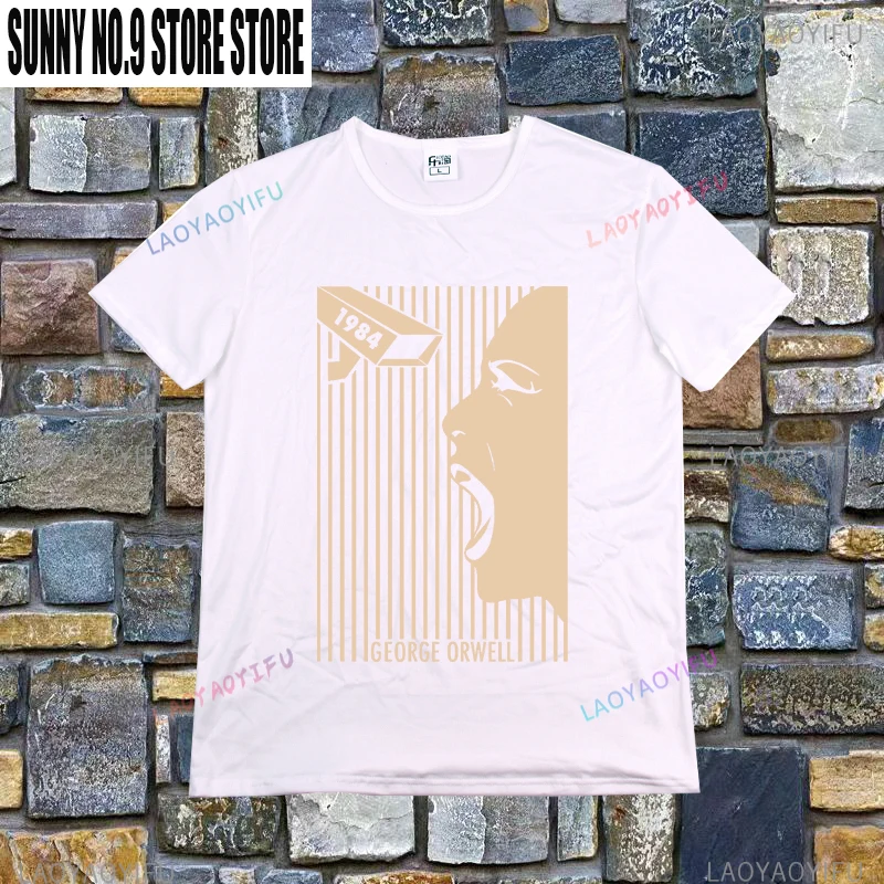 Men's Vintage 1984 George Orwe – Vintage Fashion Jersey recenzja i cena