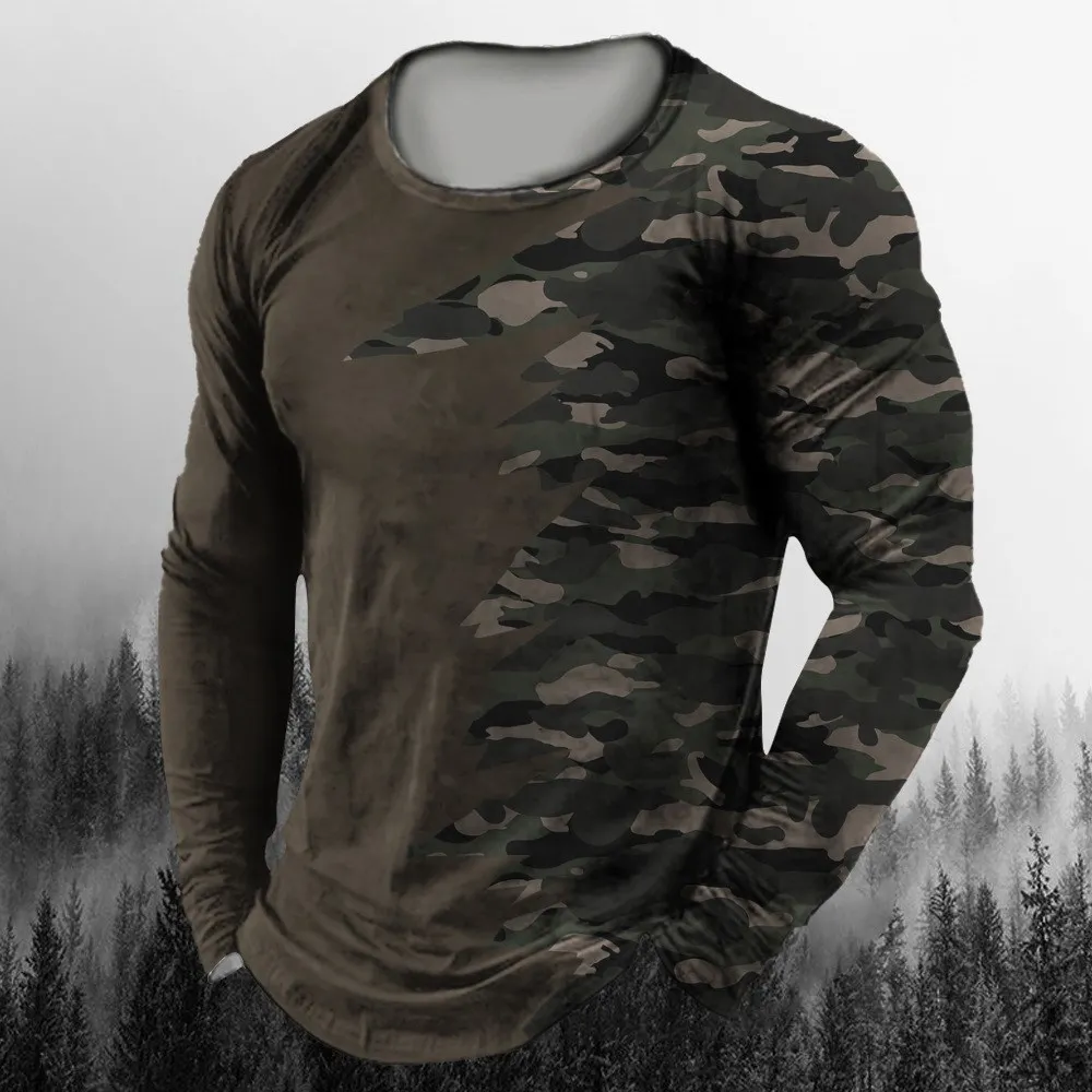 Męska koszulka z długim rękawe – Vintage Outdoor Fashion recenzja i cena