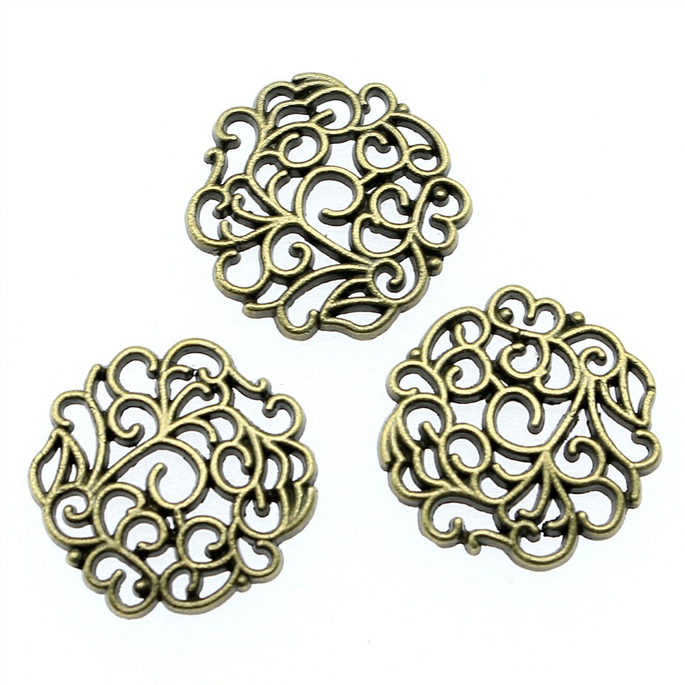 10 szt. 18x18mm 2 Kolory Antyc – Vintage Fashion Stores recenzja i cena