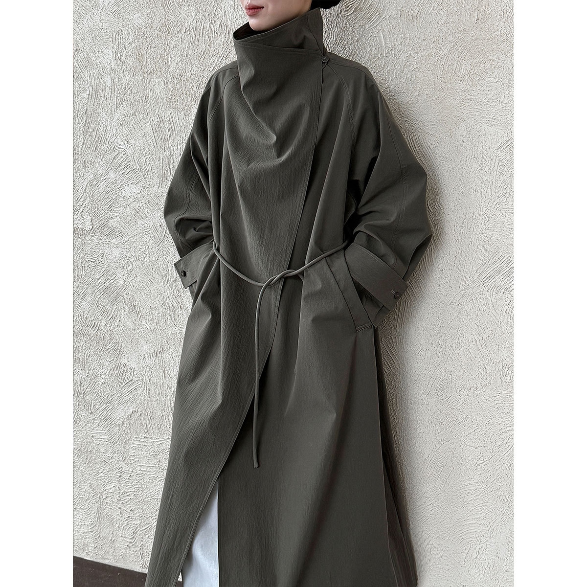 Długa kurtka wiatrówka damska  – Vintage Windbreaker Nylon recenzja i cena