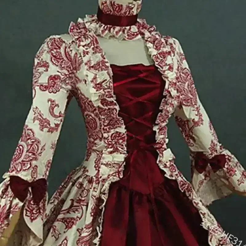 Sukienka gotycka w stylu średn – Vintage Fashion Dresses recenzja i cena